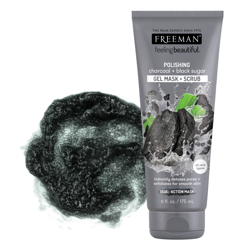 Jual Freeman Beautiful Polishing Charcoal & Black Sugar Gel & Scrub Termurah Juni 2023 | BeautyHaul