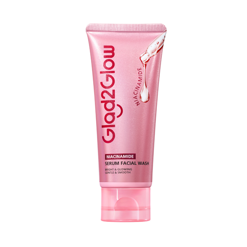 GLAD2GLOW Niacinamide Serum Facial Wash