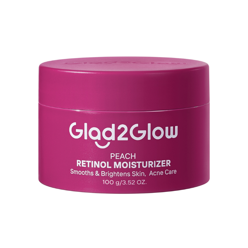 GLAD2GLOW Peach Retinol Moisturizer 100g