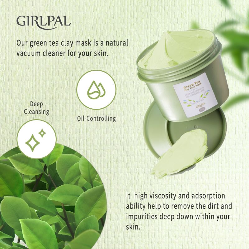 Jual Girl Pal Green Tea Clay Face Mask Termurah September 2024 BeautyHaul