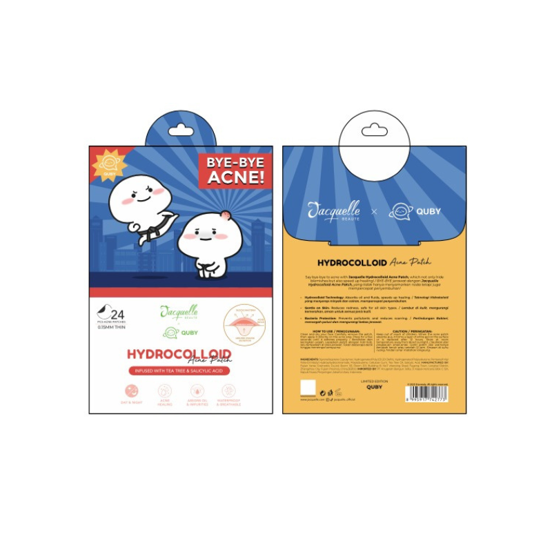 JACQUELLE Hydrocolloid Acne Patch - Quby Edition