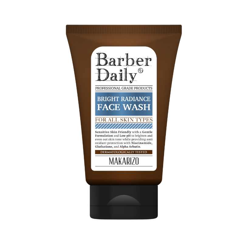 MAKARIZO Barber Daily Bright Radiance Face Wash 100mL