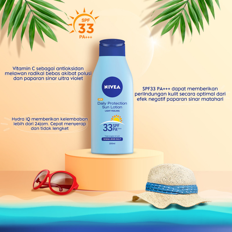 Jual Nivea Body Lotion Daily Protection Sun Termurah September 2024