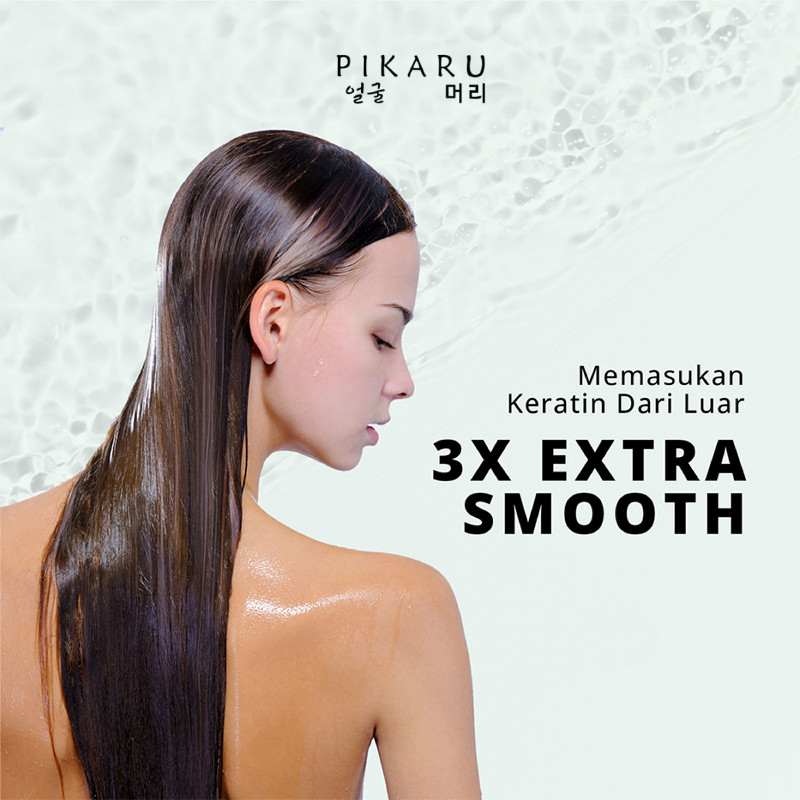 PROMO Pikaru Pikaru Keratin Infused 1 Hair Treatment Shampoo FREE ONGKIR