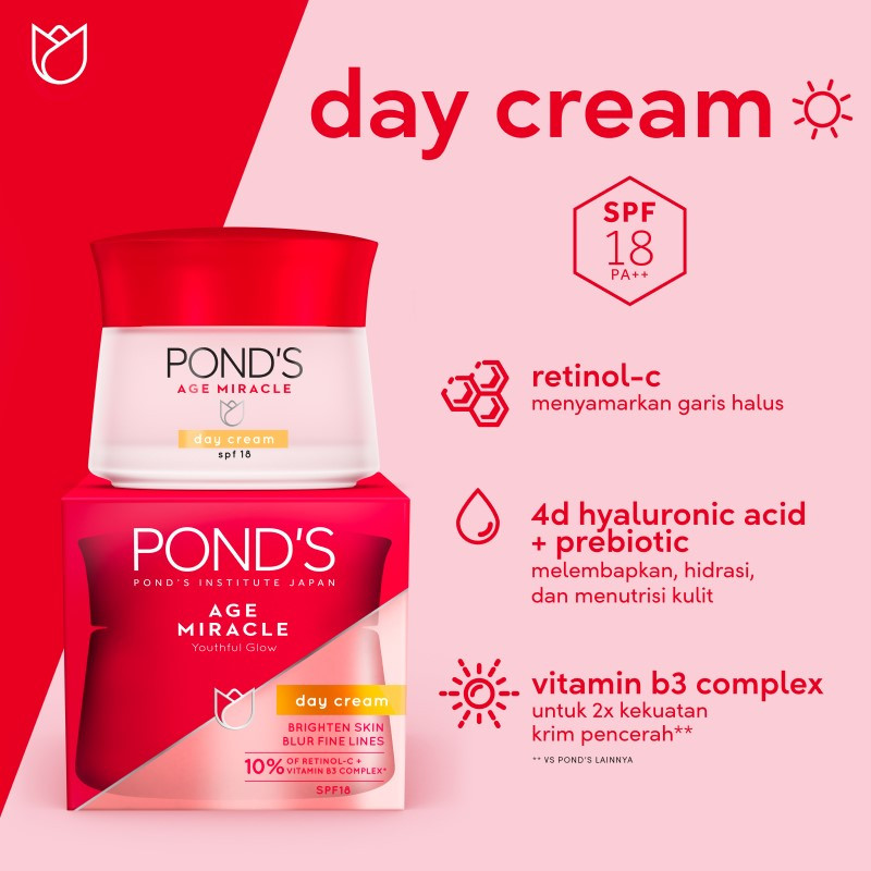 Jual Pond's Age Miracle Age Miracle Day Cream 20g Termurah September