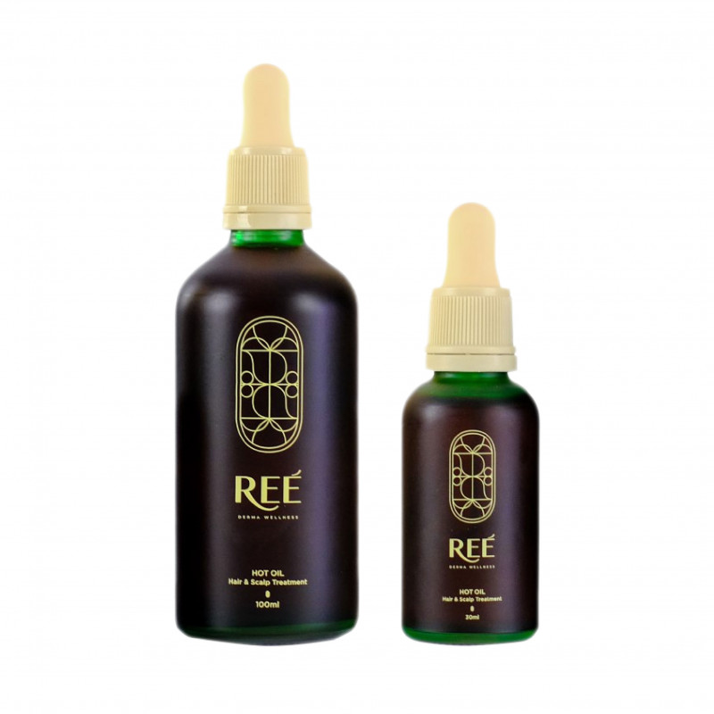 REE DERMA Hot Oil Hair & Scalp Treatment