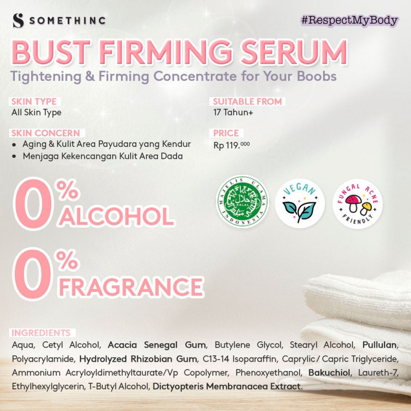 Jual Somethinc Bust Firming Serum Termurah September 2024 BeautyHaul