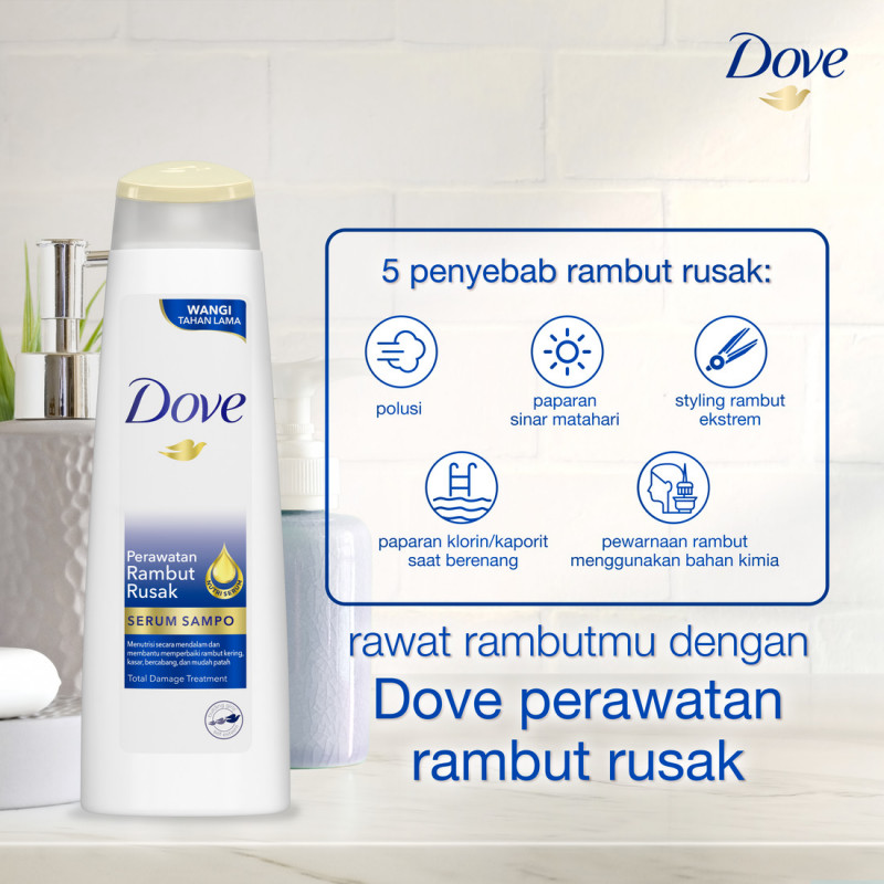 Jual Dove Shampo Perawatan Rambut Rusak Termurah September 2024