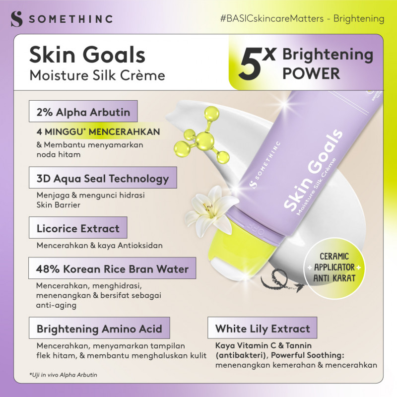 Jual Somethinc SKIN GOALS Moisture Silk Cremè Termurah September 2024