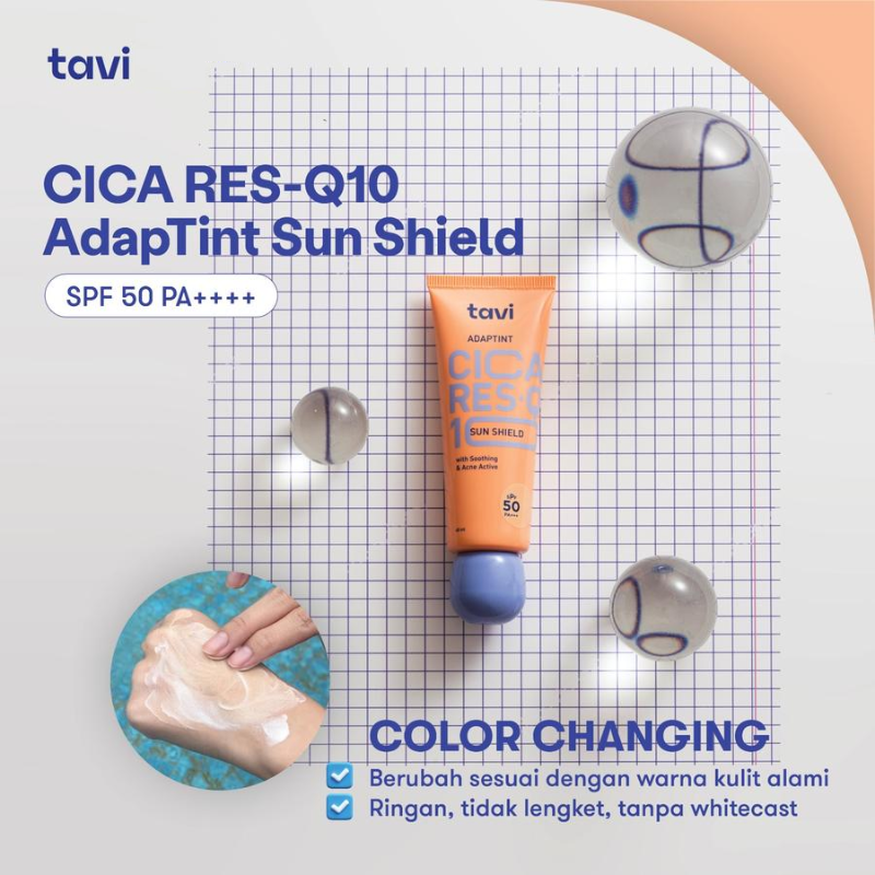 PROMO Tavi CICA RES-Q10 AdapTint Sun Shield FREE ONGKIR