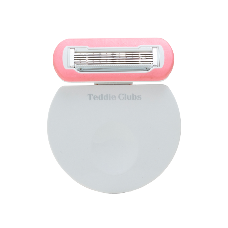TEDDY CLUBS Pink Paw Five Blade Razor