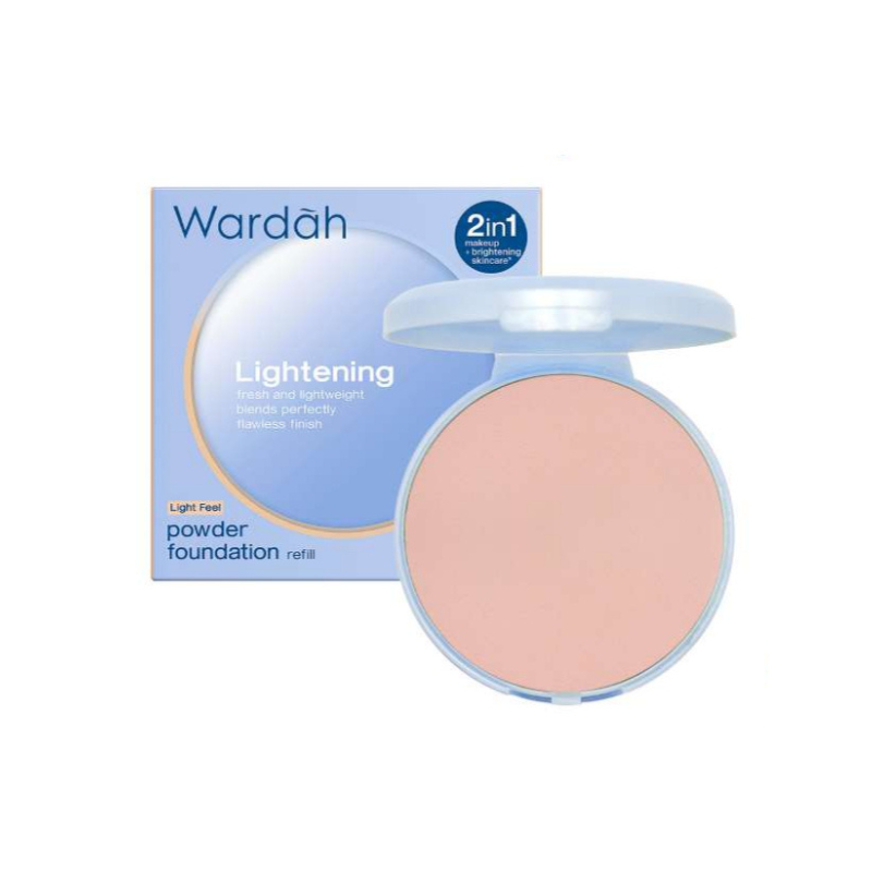 WARDAH Refill Lightening Powder Foundation Light Feel