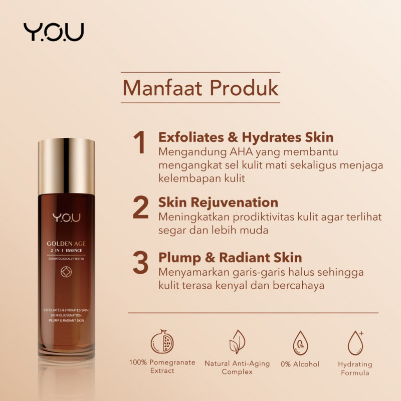Jual You Beauty Golden Age 2 in 1 Essence Termurah Agustus 2024