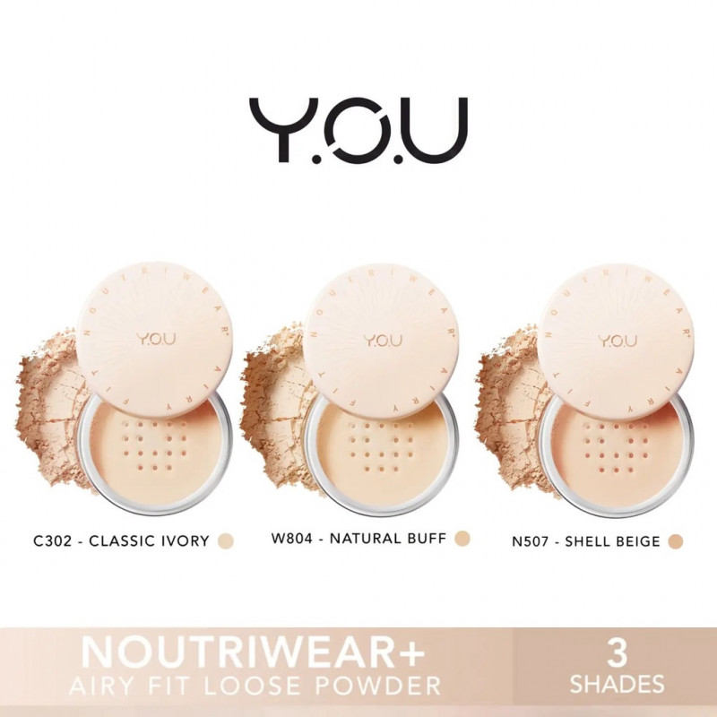 Jual You Beauty NoutriWear+ Airy Fit Loose Powder Termurah September