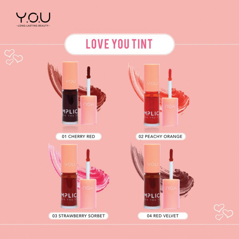 Jual You Beauty The Simplicity Love You Tint Termurah September 2024