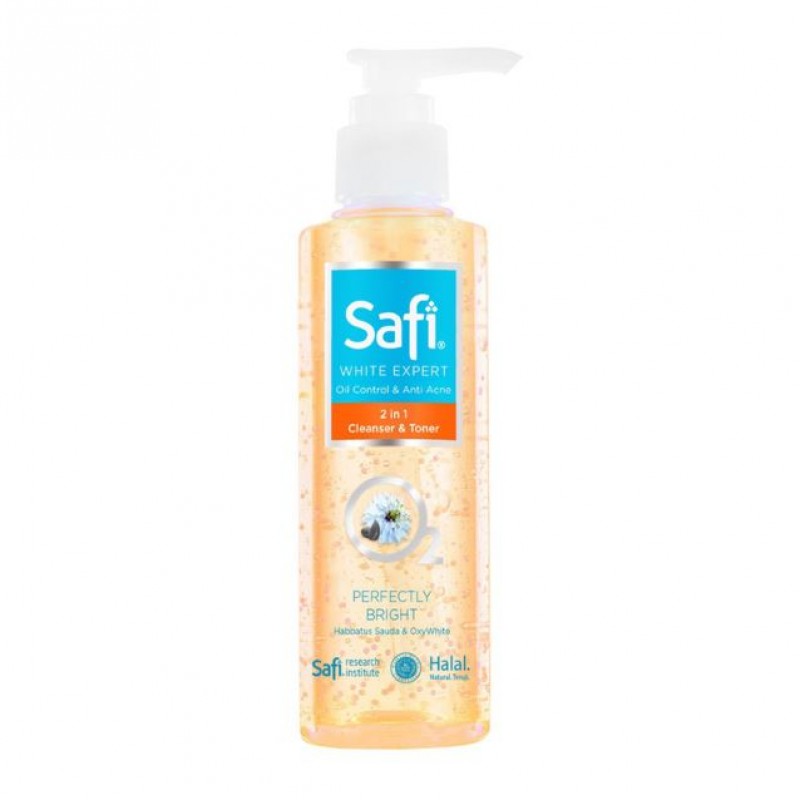 Safi White Expert Oil Control Anti Acne 2in1 Cleanser Toner 150ml 1 Situs Jual Skin Care Make Up Kosmetik Online Beautyhaul
