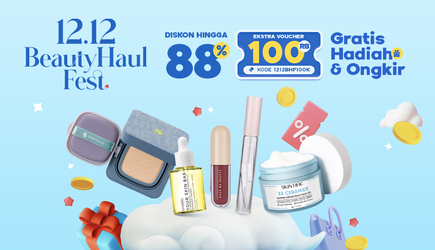 Menuju Promo 12.12, Ini Dia Deretan Brand yang Diskon di Website BeautyHaul