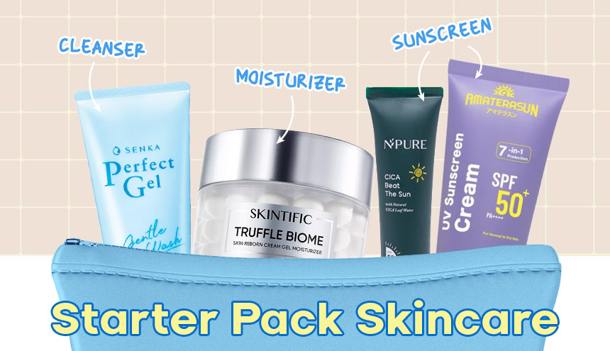 Starter Pack Skincare Untuk Pemula yang Wajib Kita Punya!