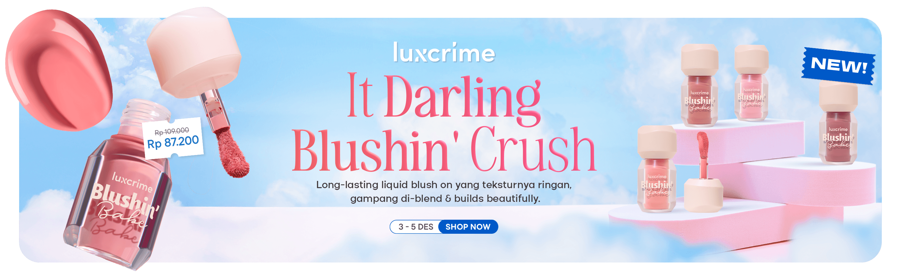 NPD Luxcrime Blushin Babes