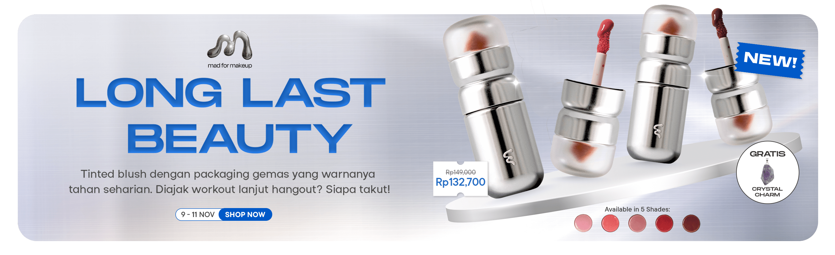 NPD Mad For Makeup - Glass Blush