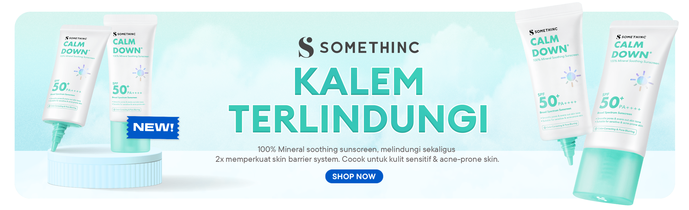 NPD Somethinc Calm Down Mineral Soothing Sunscreen