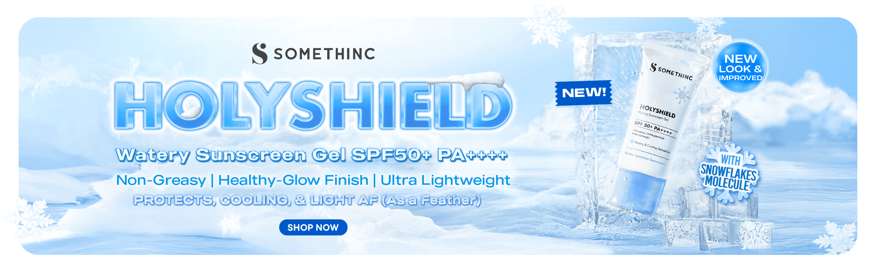 NPD Somethinc Holyshield Watery Sunscreen Gel