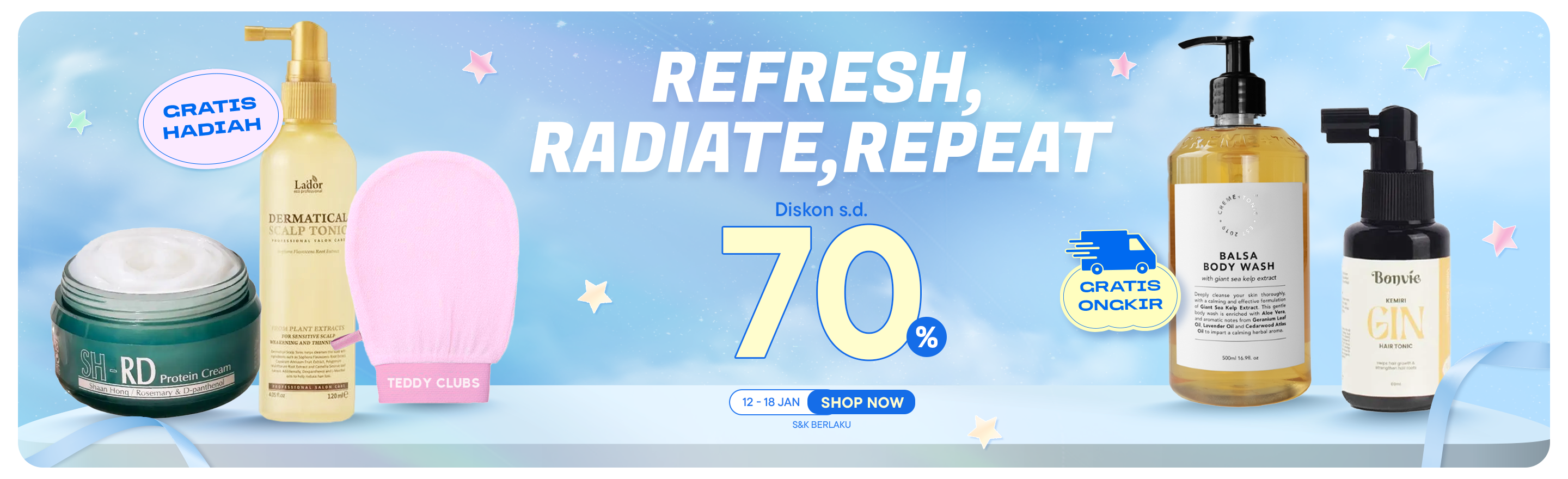 Refresh, Radiate, Repeat